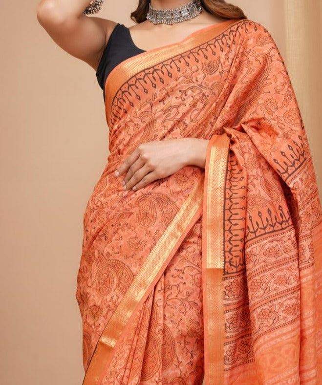 Eta | Maheshwari silk sarees