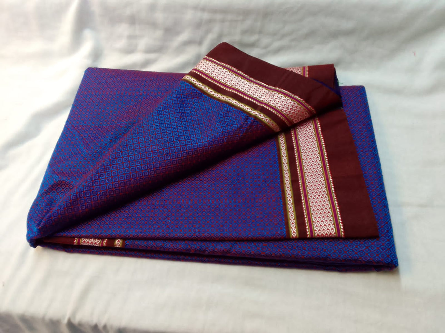 Khun sarees with tope pallu sarees