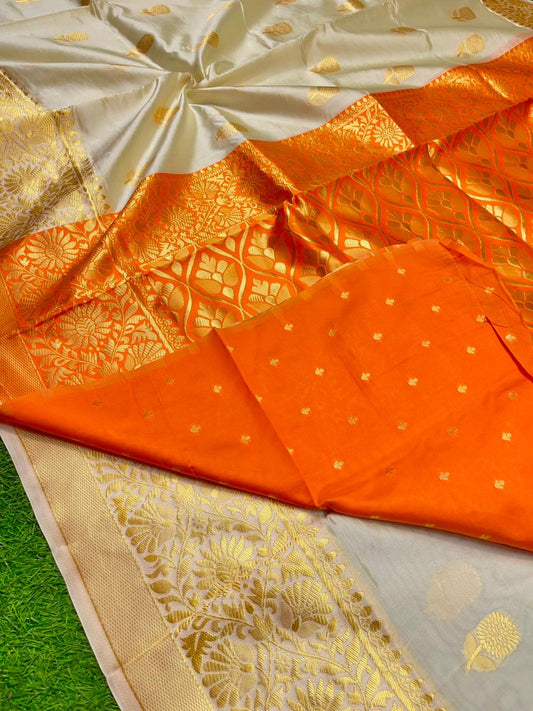 Aditi | Soft blended silk paithani