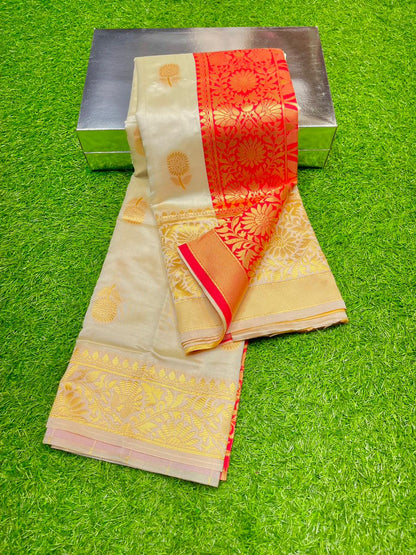 Aditi | Soft blended silk paithani