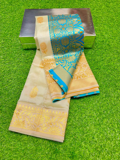 Aditi | Soft blended silk paithani