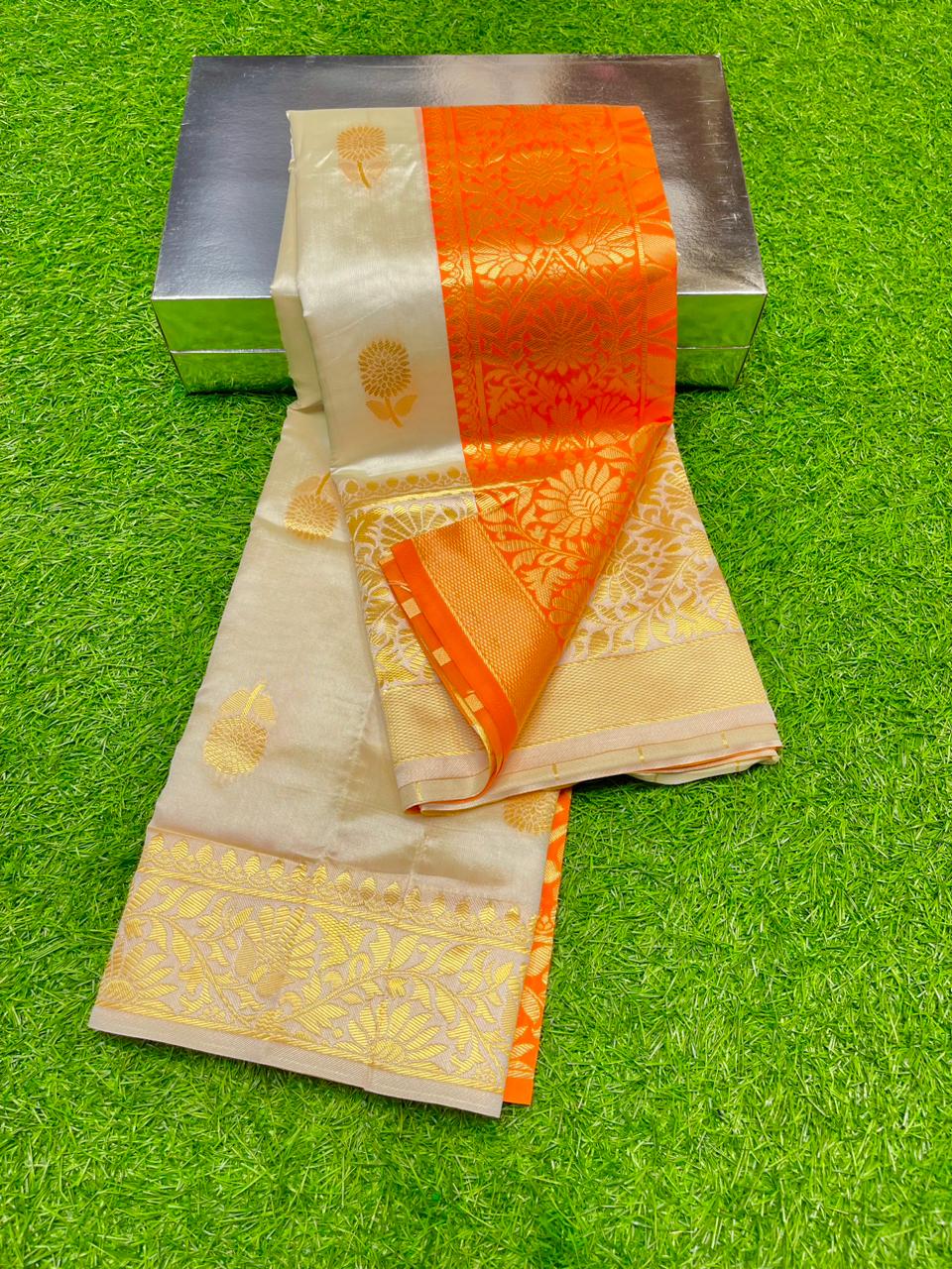 Aditi | Soft blended silk paithani