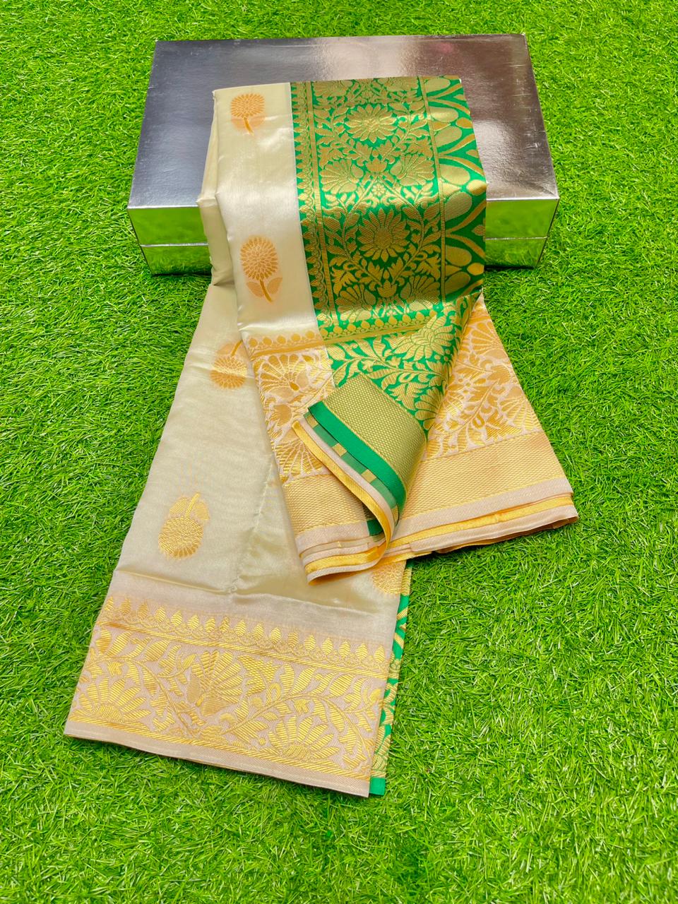 Aditi | Soft blended silk paithani