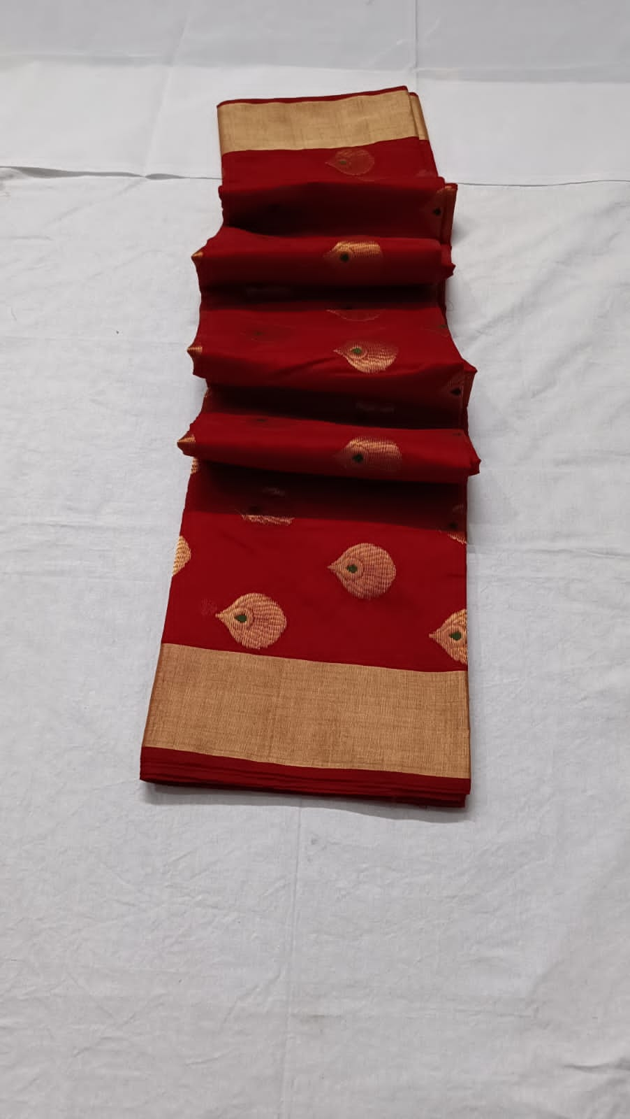 Morpankh | Pattu soft silk chanderi saree)