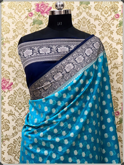 Kiran |  Semi Georgette silk saree