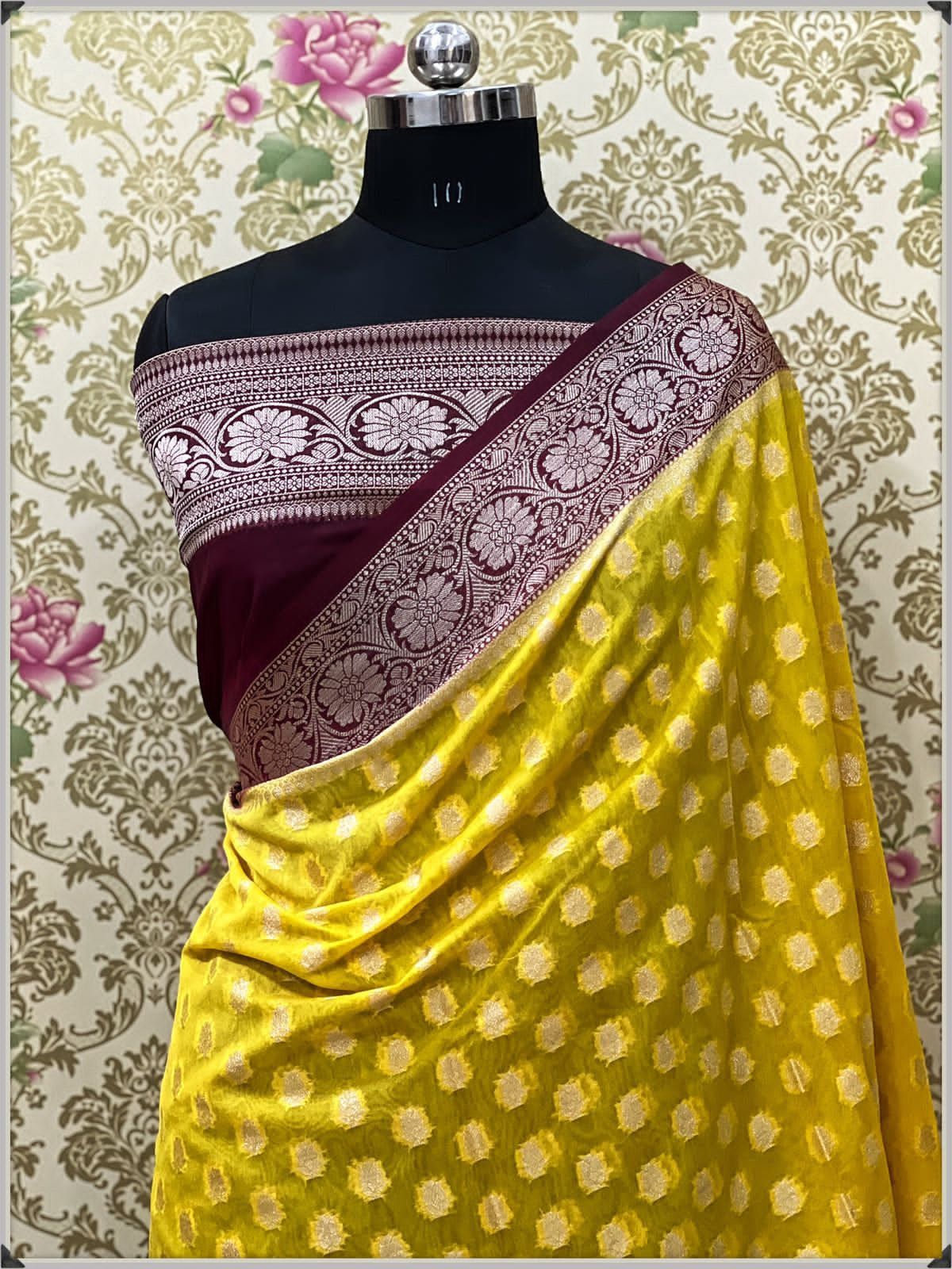 Kiran |  Semi Georgette silk saree