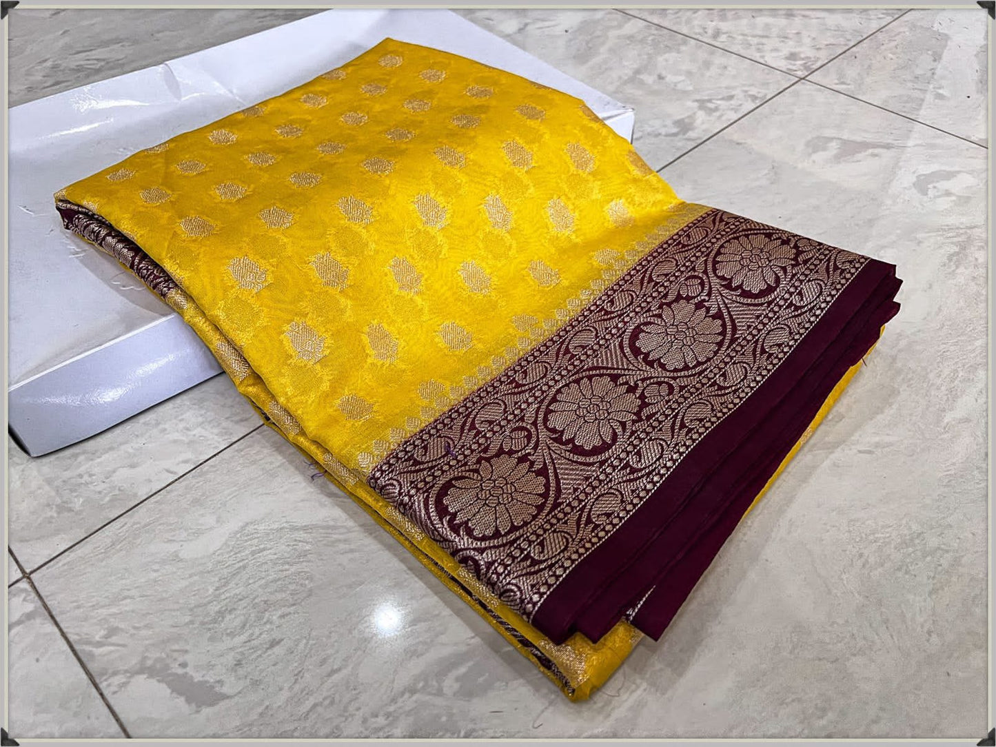 Kiran |  Semi Georgette silk saree