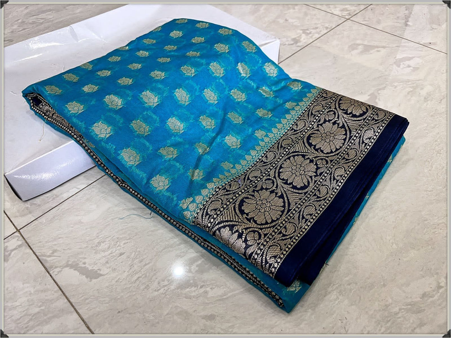 Kiran |  Semi Georgette silk saree