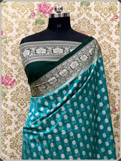 Kiran |  Semi Georgette silk saree