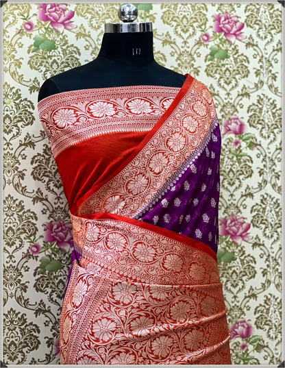 Kiran |  Semi Georgette silk saree