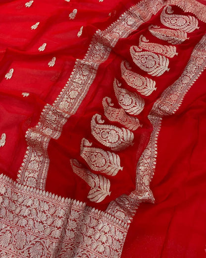 Kiran | Semi Georgette silk saree