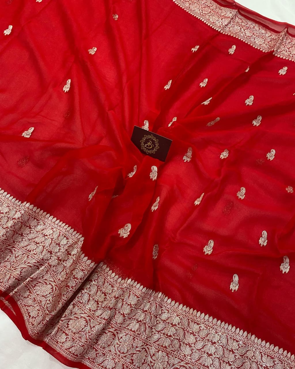 Kiran | Semi Georgette silk saree