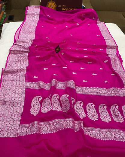 Kiran | Semi Georgette silk saree