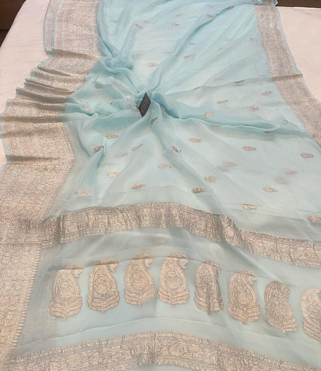 Kiran | Semi Georgette silk saree