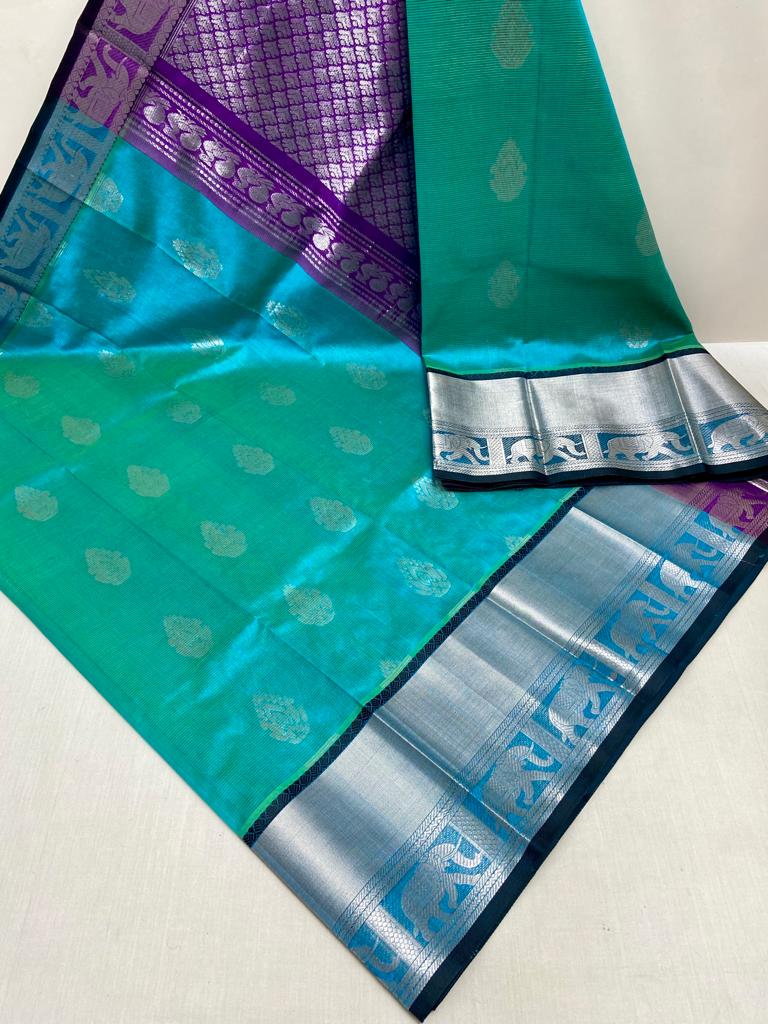 Larisa | MANGALAGIRI HANDLOOM PATTU SAREE