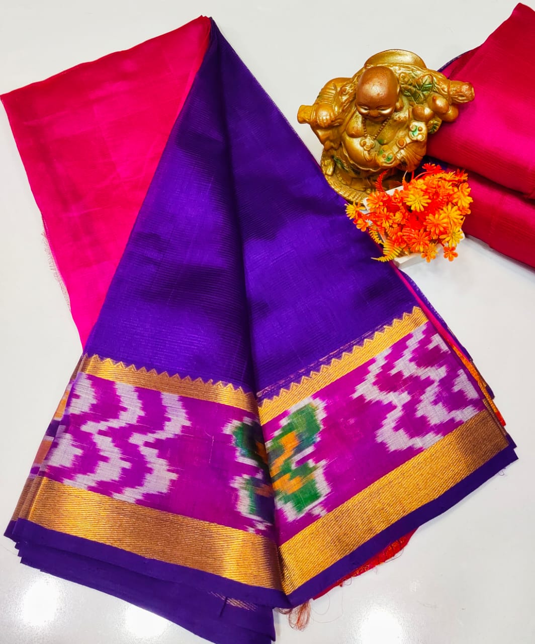 Mishka |  MANGALAGIRI PATTU PURE SAREE