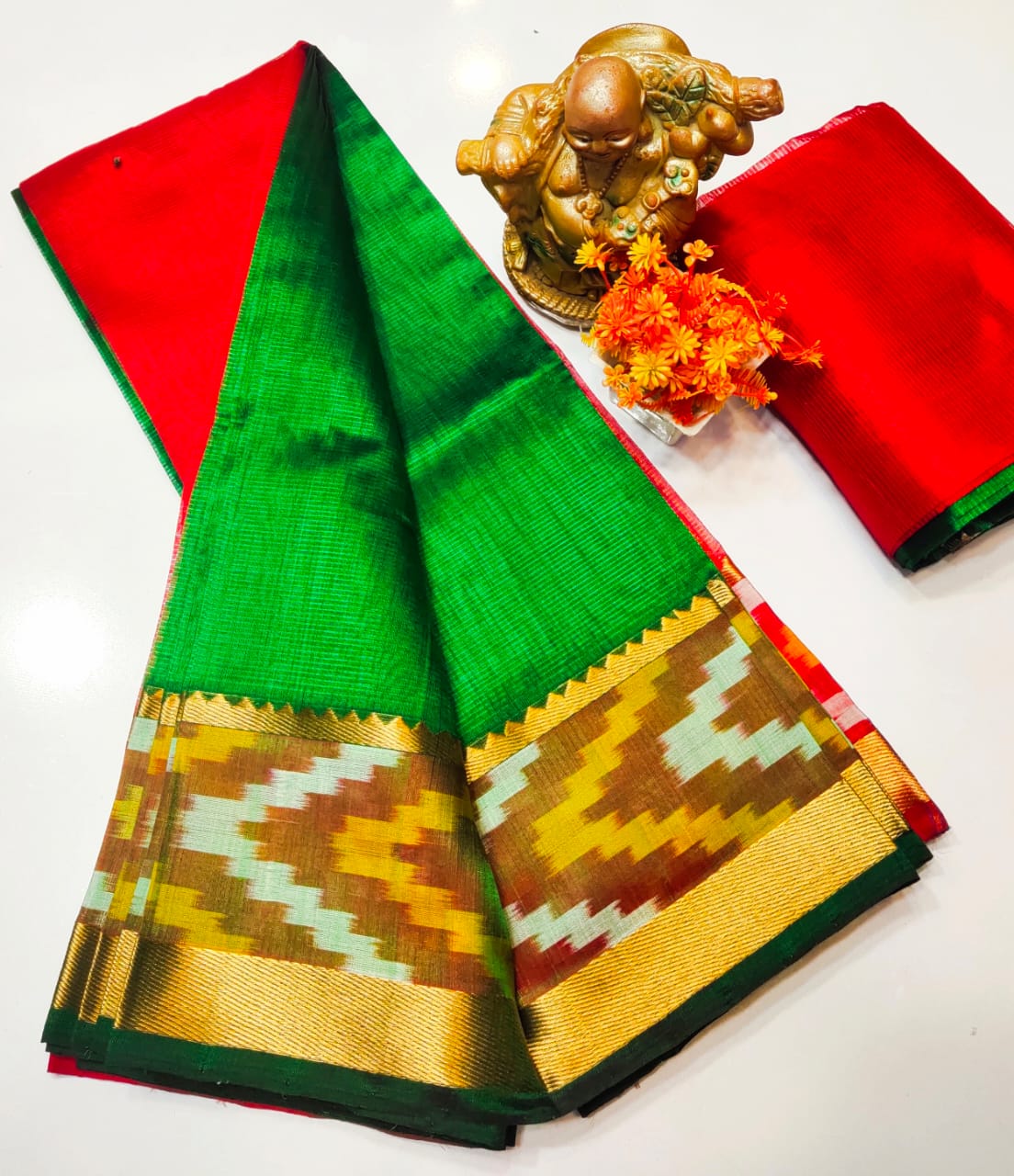 Mishka |  MANGALAGIRI PATTU PURE SAREE