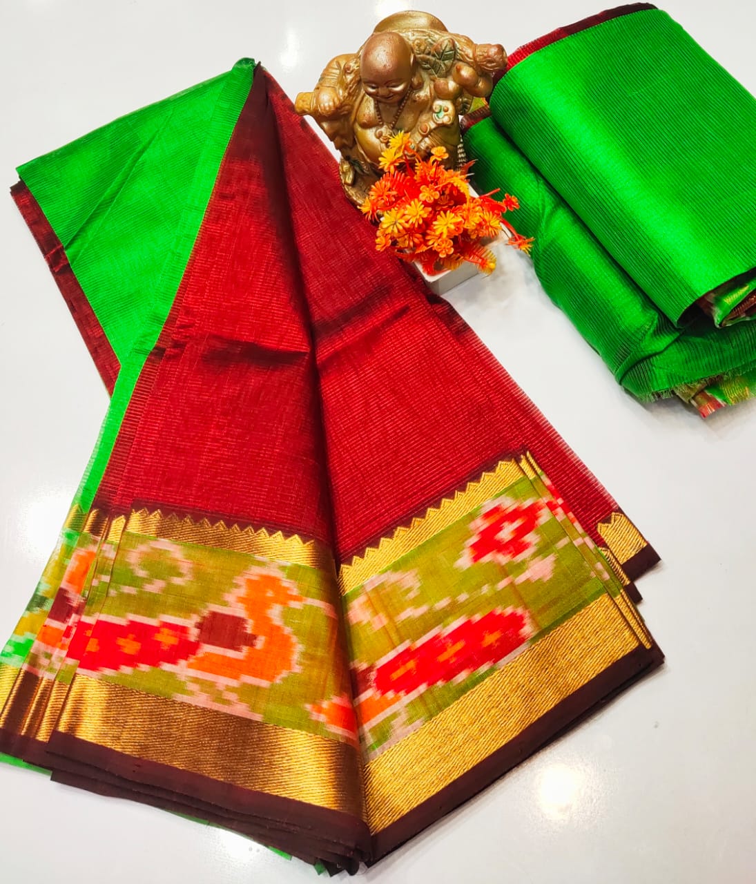 Mishka |  MANGALAGIRI PATTU PURE SAREE