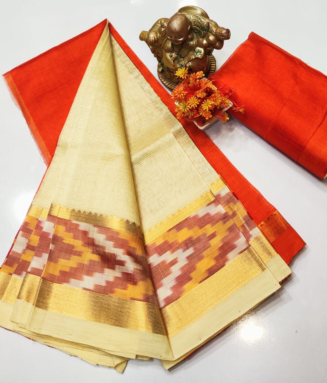 Mishka |  MANGALAGIRI PATTU PURE SAREE