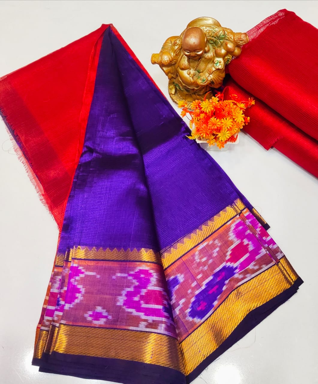 Mishka |  MANGALAGIRI PATTU PURE SAREE