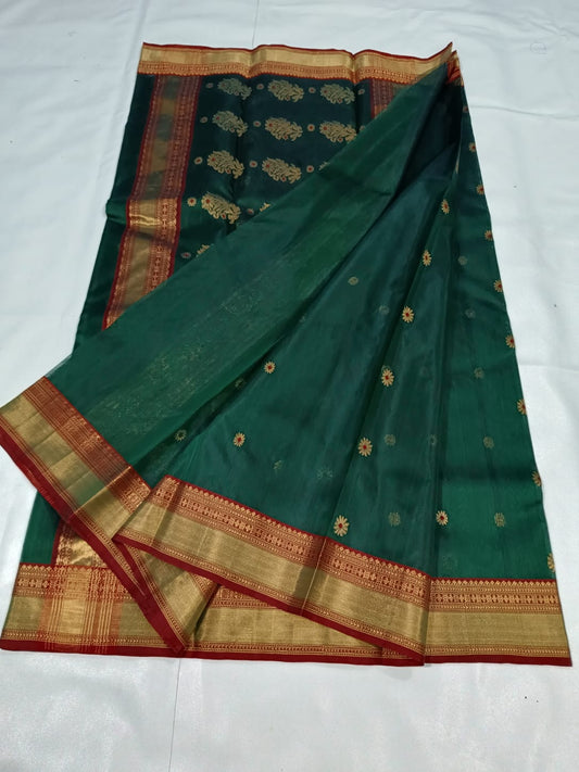 Nakshi | Chanderi with katana silk