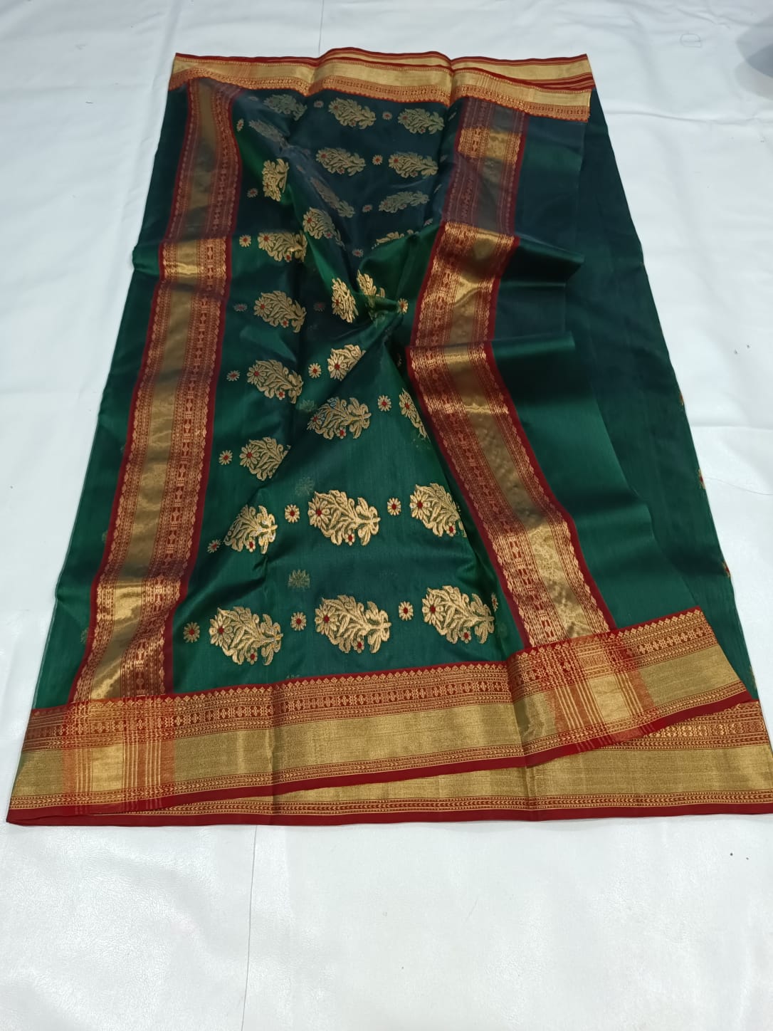 Nakshi | Chanderi with katana silk