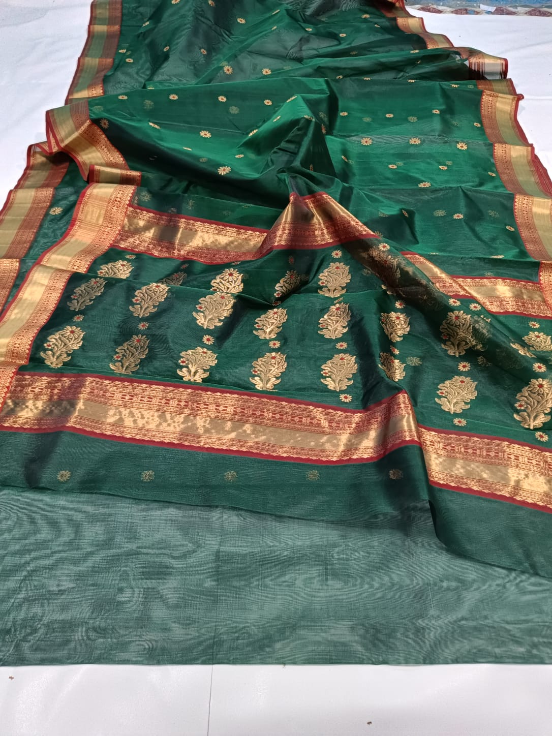 Nakshi | Chanderi with katana silk