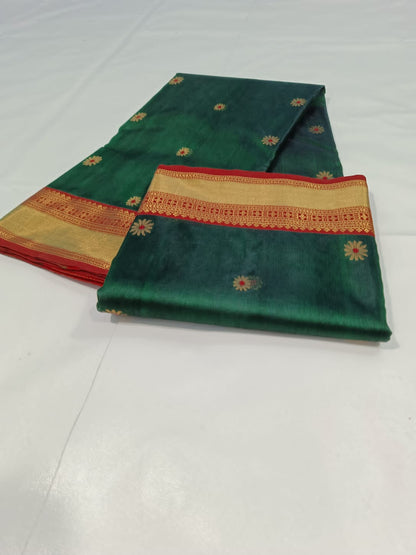 Nakshi | Chanderi with katana silk