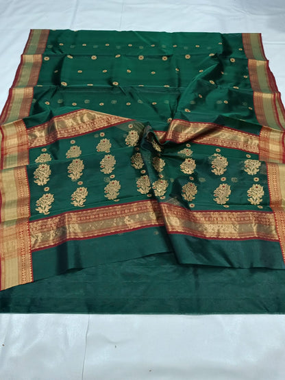 Nakshi | Chanderi with katana silk