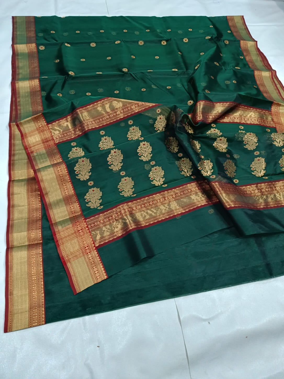 Nakshi | Chanderi with katana silk