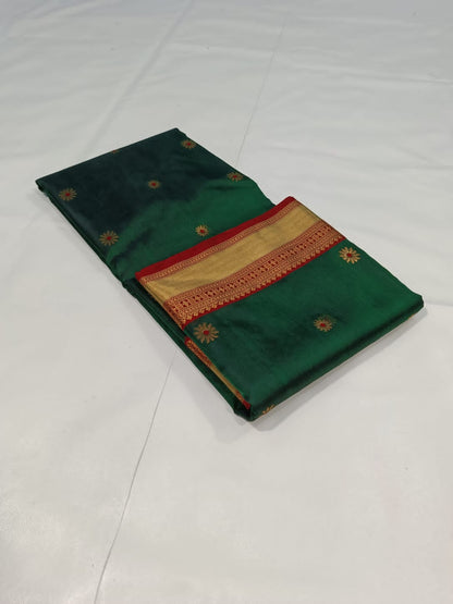 Nakshi | Chanderi with katana silk