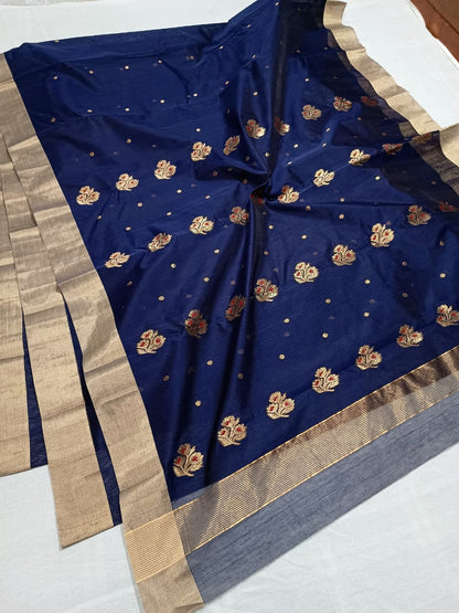 Jyothi | Chanderi With Katan Silk