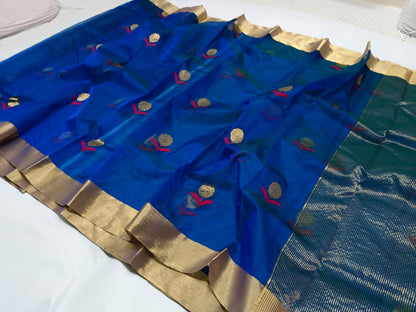 Anusha | Chanderi With Katan Silk