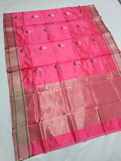 Ananya | Chanderi In Pattu Soft Silk