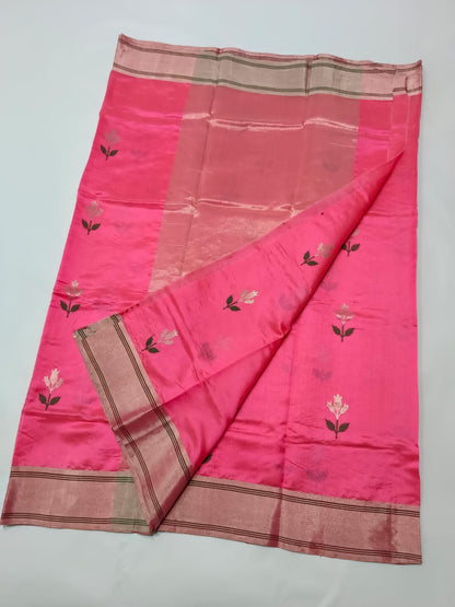 Ananya | Chanderi In Pattu Soft Silk