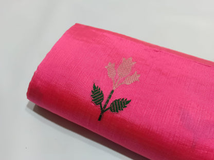 Ananya | Chanderi In Pattu Soft Silk