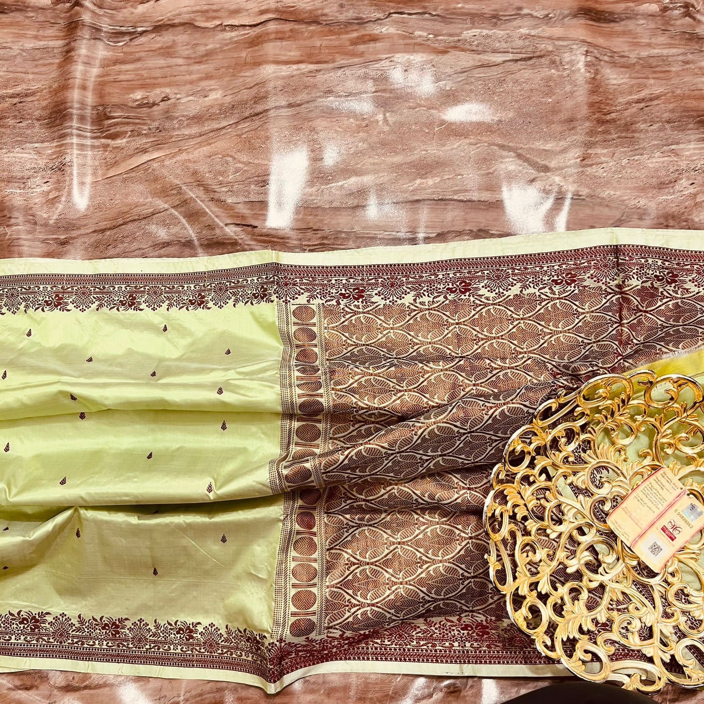 Arya|Handloom Banarsi  Katan  Silk Sarees