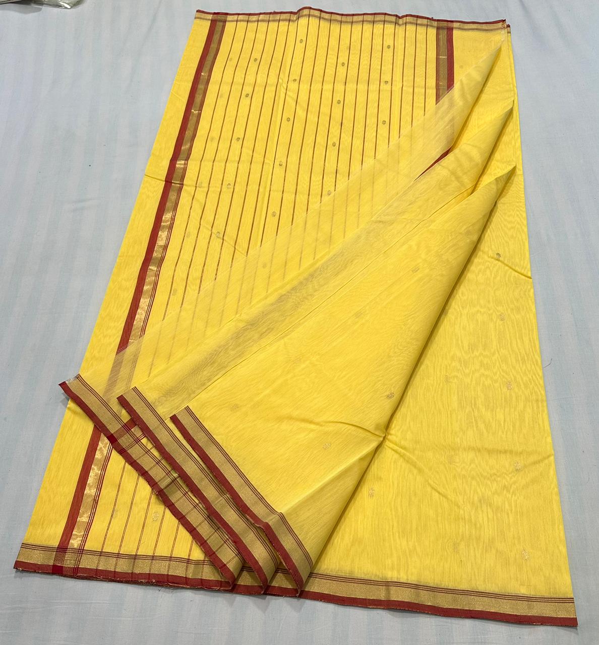 Anusha | Cotton chanderi saree