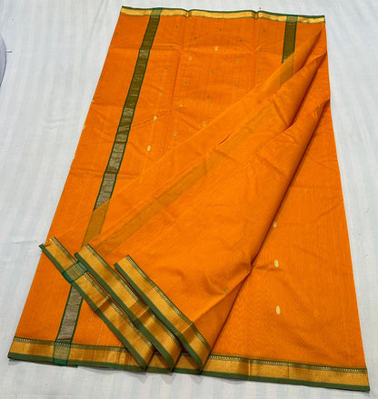 Anusha | Cotton chanderi saree