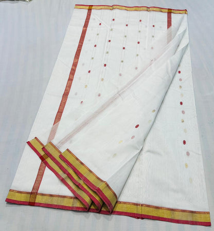 Anusha | Cotton chanderi saree