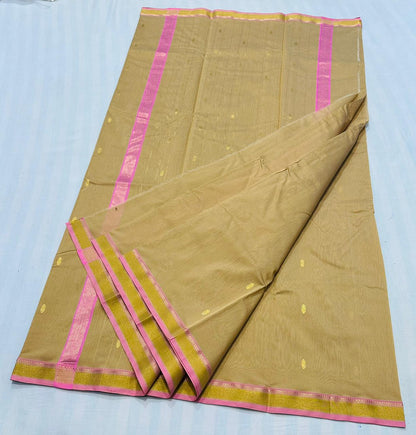 Anusha | Cotton chanderi saree