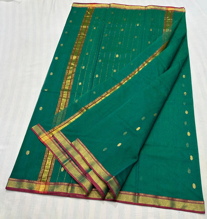 Anusha | Cotton chanderi saree