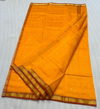 Anusha | Cotton chanderi saree