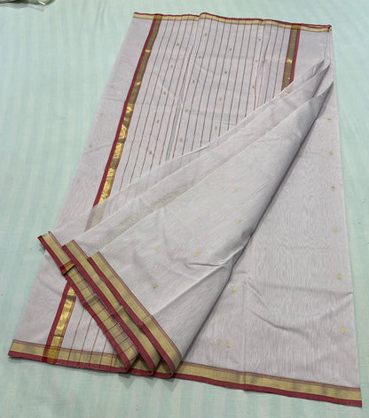 Anusha | Cotton chanderi saree