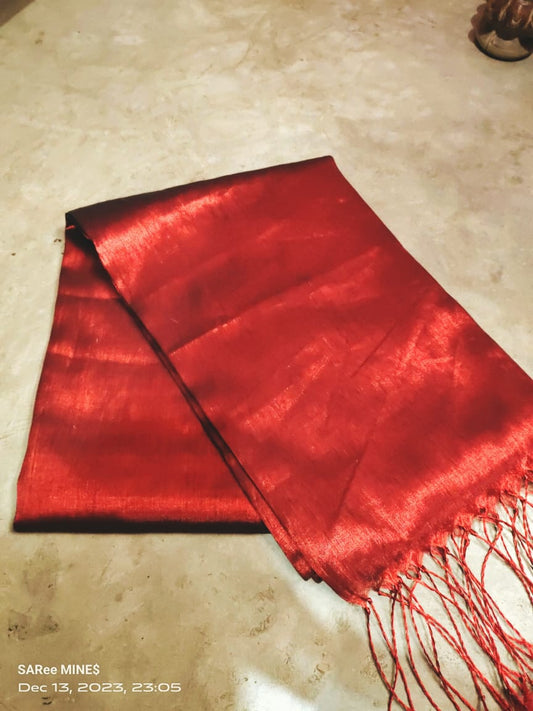 Akshara | Tissue Saree with multiple cotton