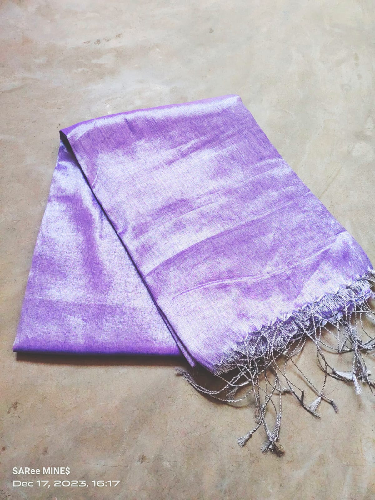 Mahira| Tissue Saree with multiple cotton