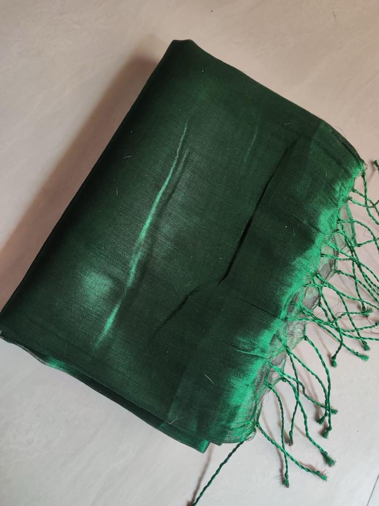 Pihu | Tissue Saree with multiple cotton