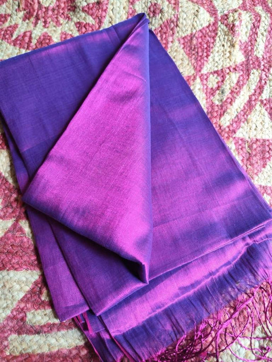 Ananya | Tissue Saree with multiple cotton