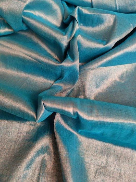 Mau | Tissue Saree with multiple cotton