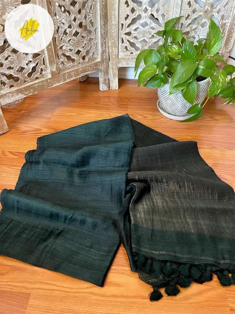 Ekani | Wash Matka Plain Saree